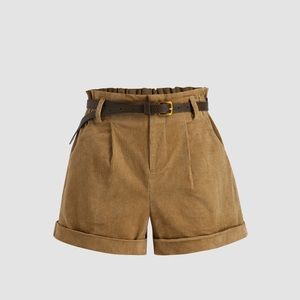 SOLD Cider Corduroy Mini shorts